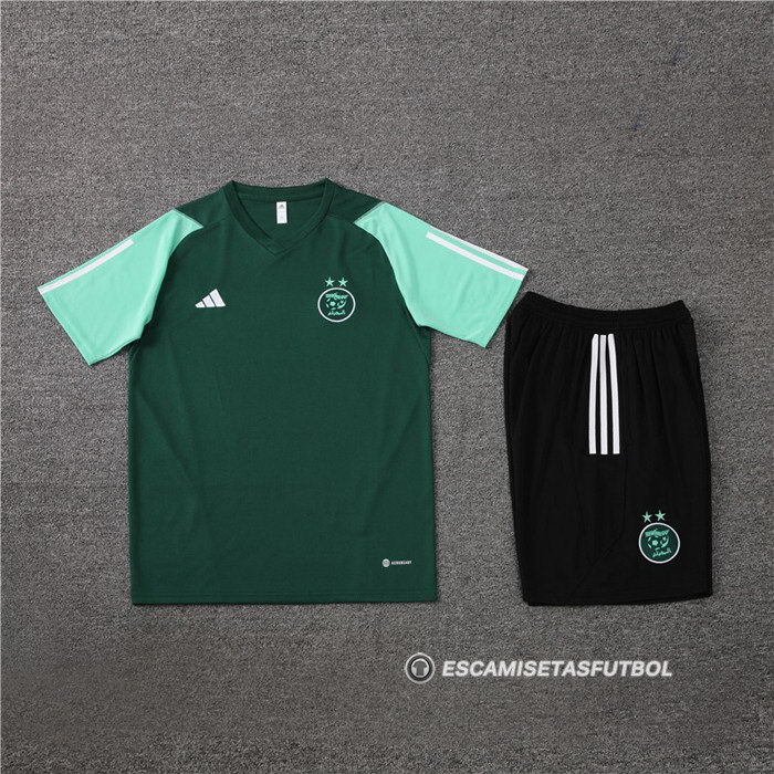 Chandal del Argelia Manga Corta 23-24 Verde - Pantalon Corto